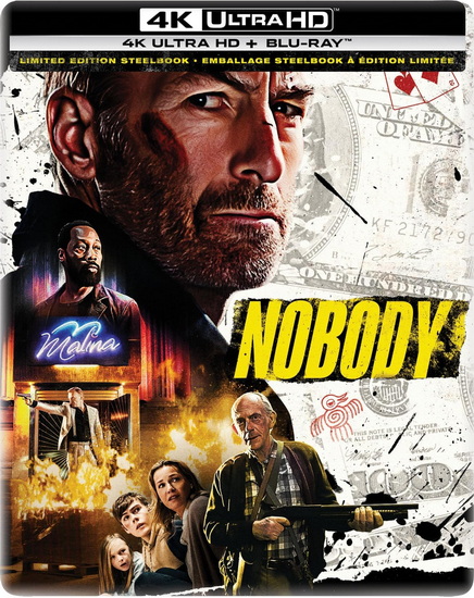 Nobody - Limited Edition Steelbook (4K-UHD) - NAISHULLER IILYA