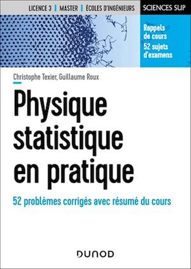 Physique statistique en pratique - GUILLAUME ROUX - CHRISTOPHE TEXIER