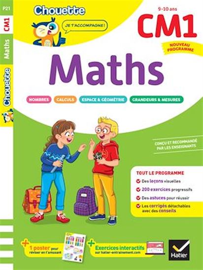 Maths CM1 - Cahier de soutien nouveau programme - ALBERT COHEN