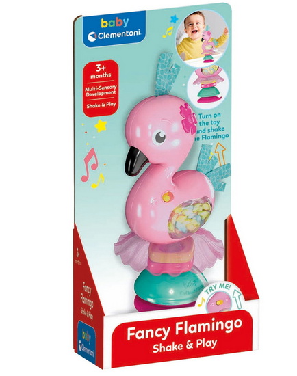 Secoue & joue : flamand rose chic