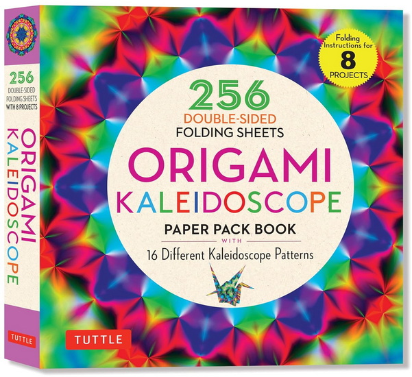 Origami Kaleidoscope Paper Pack Book: 256 Double-Sided Folding Sheets (Includes Instructions for 8 Models) - COLLECTIF