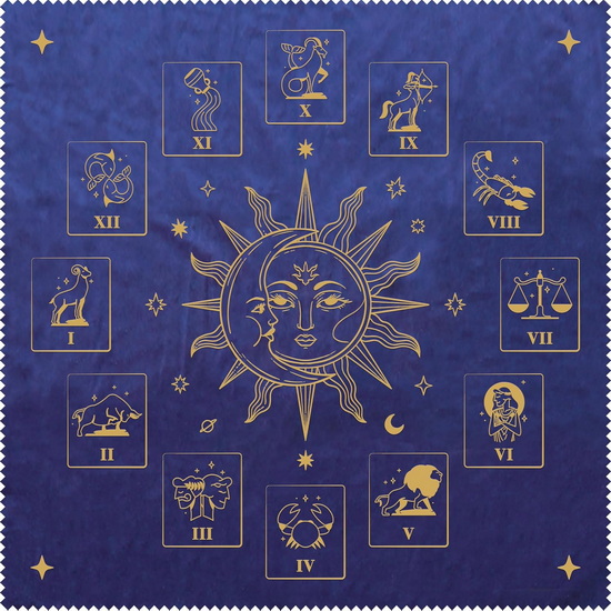 Zodiac Tarot Cloth - COLLECTIF