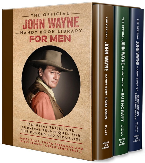 The Official John Wayne Handy Book Library for Men (Boxed Set) - JAMES ELLIS & AL