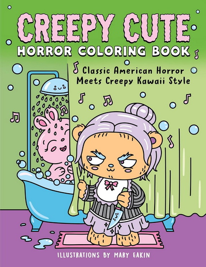Creepy Cute Horror Coloring Book - COLLECTIF