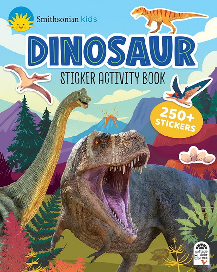 Smithsonian Dinosaur Sticker Activity Book - CLEMENCE DUPONT
