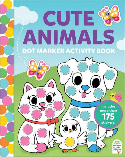 Dot Marker Activity Book Cute Animals - CARLO BERANEK