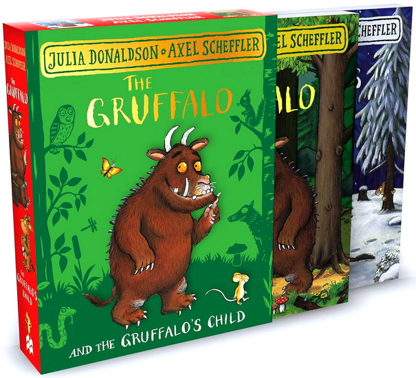 The Gruffalo and the Gruffalo&#39;s Child Board Book Gift Slipcase - JULIA DONALDSON - AXEL SCHEFFLER