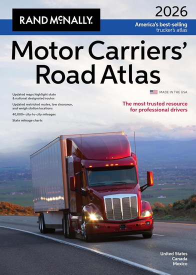 2026 Rand McNally Motor Carriers Road Atlas - RAND MCNALLY