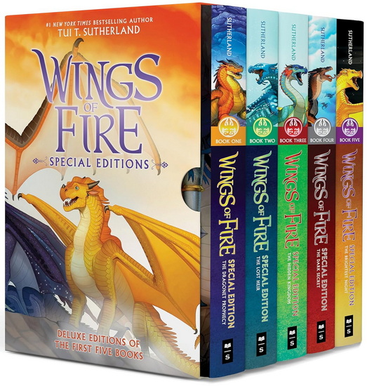 Wings of Fire #1-5 Special Edition Box Set - TUI T SUTHERLAND