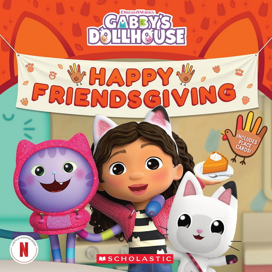 Happy Friendsgiving! (Gabby&#39;s Dollhouse Storybook) - PAMELA BOBOWICZ