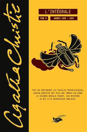 Agatha Christie, L&#39;Intégrale, tome 5 - AGATHA CHRISTIE