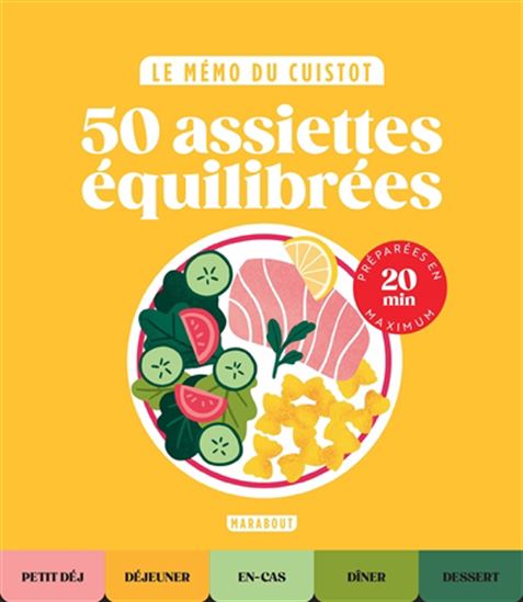 50 assiettes équilibrées - COLLECTIF
