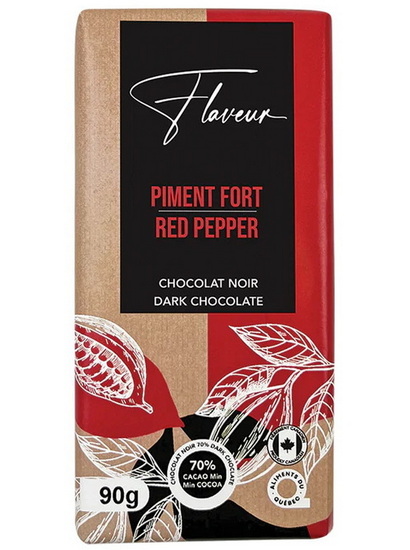 Chocolat noir piment fort 90g