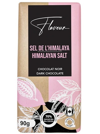 Chocolat noir sel de l&#39;himalaya 90g