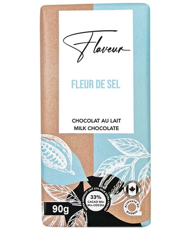 Chocolat au lait fleur de sel 100g