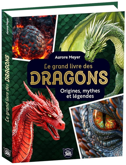 Mon grand livre des dragons - AURORE MEYER
