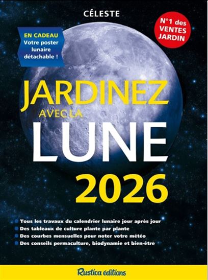 Jardinez avec la Lune 2026 - CÉLESTE