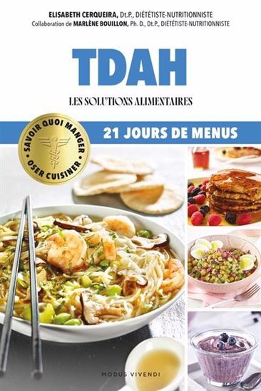 TDAH : soulagez vos symptômes par l&#39;alimentation - ELIZABETH CERQUEIRA