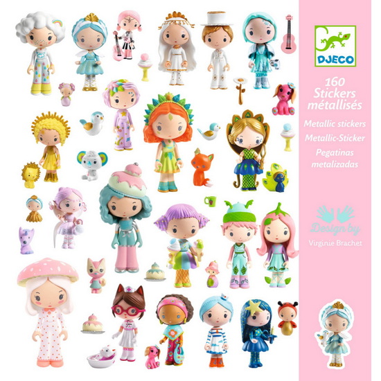 Autocollants Le petit monde des Tinyly