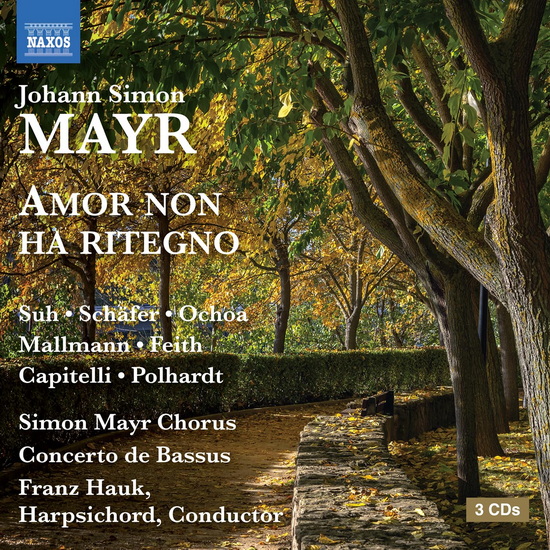 Amor non ha ritegno (3CD) - CONCERTO DE BASSUS - FRANZ HAUK