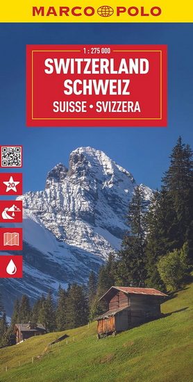 Switzerland Marco Polo Map - MARCO POLO
