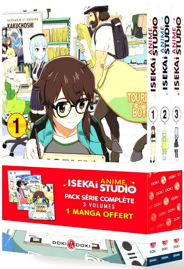 Pack promo Isekai anime studio #01-03 Cof. - KAKUCHOSHI