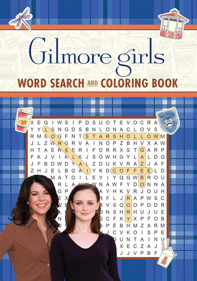 Gilmore Girls Word Search and Coloring Book - COLLECTIF