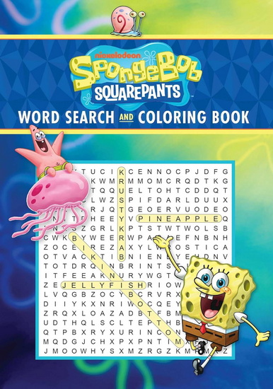 SpongeBob SquarePants Word Search and Coloring Book - COLLECTIF