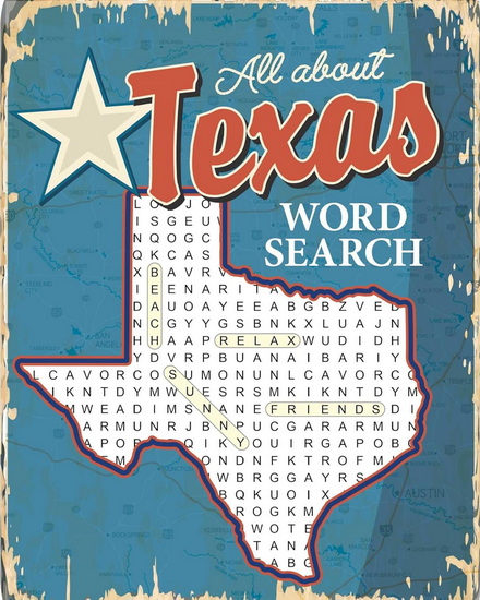 All About Texas Word Search - COLLECTIF