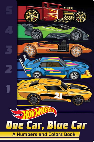 Hot Wheels: One Car, Blue Car: A Numbers and Colors Book (A Mattel Hot Wheels Sh - COLLECTIF