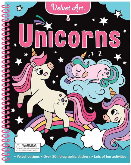 Velvet Art: Unicorns - COLLECTIF