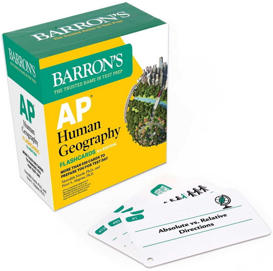 AP Human Geography Flashcards, Sixth Edition: Up-to-Date Review - COLLECTIF