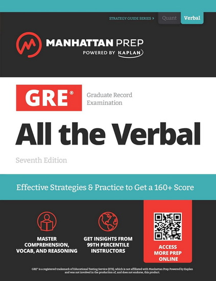 GRE All the Verbal - COLLECTIF