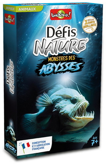 Cartes Défis Nature Monstres des abysses