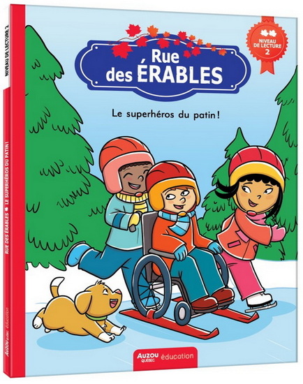 Le Superhéros du patin ! : niveau de lecture 2 - BÉATRICE MARIE RICHET - MANUELLA CÔTÉ