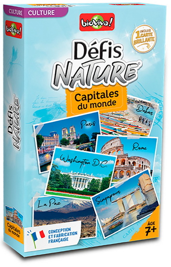 Cartes Défis Nature Capitales du monde