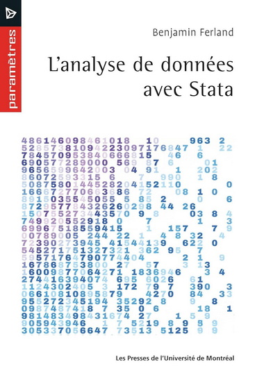 L&#39;Analyse des données avec Stata - BENJAMIN FERLAND