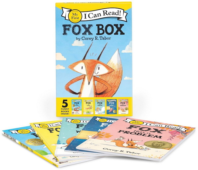 Fox 5-Book I Can Read Box Set: Fox Box: Fox the Tiger, Fox Is Late, Fox versus Winter, Fox at Night, Fox Has a Problem - COREY R. TABOR