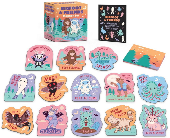 Bigfoot & Friends Magnet Set - MOLLIE THOMAS
