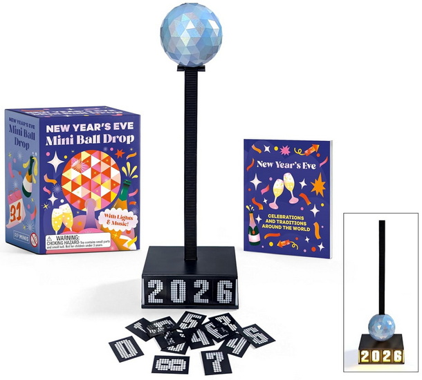 New Year&#39;s Eve Mini Ball Drop: With Lights & Music! - MOLLIE THOMAS