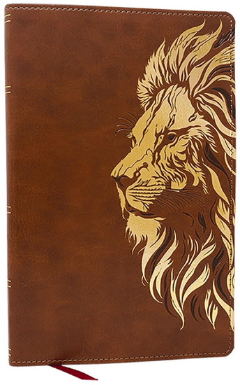 KJV, Personal Size New Testament, Tan Leathersoft, Red Letter, Comfort Print - COLLECTIF