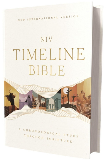 NIV, Timeline Bible, Hardcover, Red Letter, Comfort Print: A Chronological Study through Scripture - JOHN R. KOHLENBERGER III