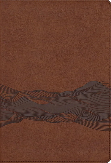 NIV, Timeline Bible, Leathersoft, Brown, Red Letter, Comfort Print: A Chronological Study through Scripture - JOHN R. KOHLENBERGER III