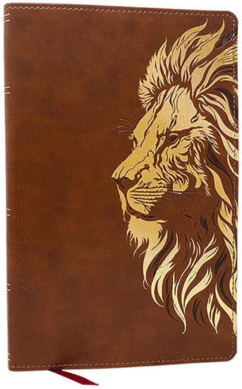 NKJV, Personal Size New Testament, Tan Leathersoft, Red Letter, Comfort Print - COLLECTIF