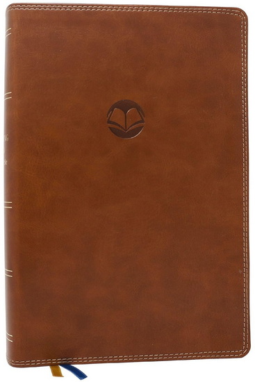 Enduring Word Study Bible: Pastoral Commentary from Every Chapter of the Bible (NKJV, Brown Leathersoft, Red Letter, Comfort Print, Thumb Indexed) - DAVID GUZIK - THOMAS NELSON