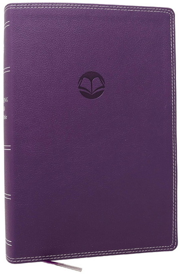 Enduring Word Study Bible: Pastoral Commentary from Every Chapter of the Bible (NKJV, Purple Leathersoft, Red Letter, Comfort Print) - DAVID GUZIK - THOMAS NELSON