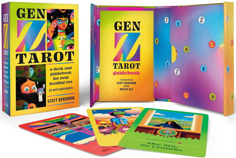 Gen Z Tarot: A Deck and Guidebook for Your Healing Era (It Hits Different) - SCOTT BERGMAN