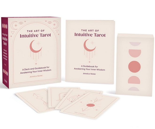 The Art of Intuitive Tarot: A Deck and Guidebook for Awakening Your Inner Wisdom - JESSICA STONE
