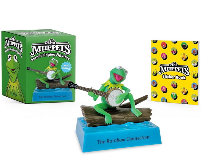 The Muppets: Kermit Singing Figurine: With Music! - COLLECTIF