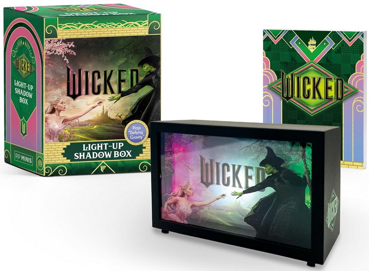 Wicked: Light-Up Shadow Box: Plays “Defying Gravity” - COLLECTIF